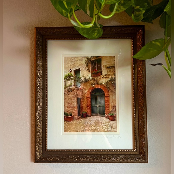 Other - “Lucignano Villa” in Italy Framed Photography 🌹